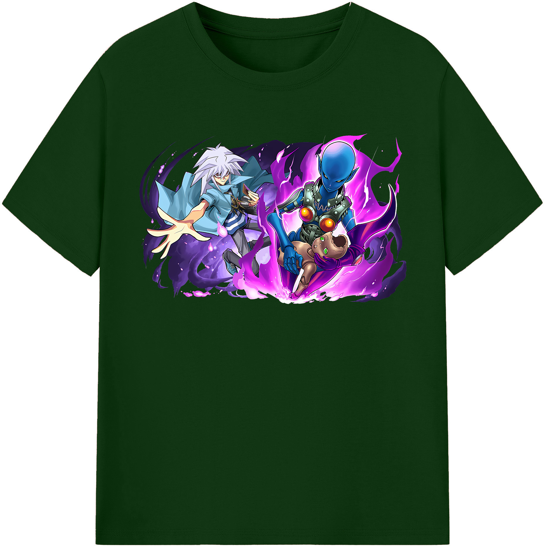 （画像用） 遊☆戯☆王 Yu-Gi-Oh! 綿100％半袖Tシャツ（フロントプリント）